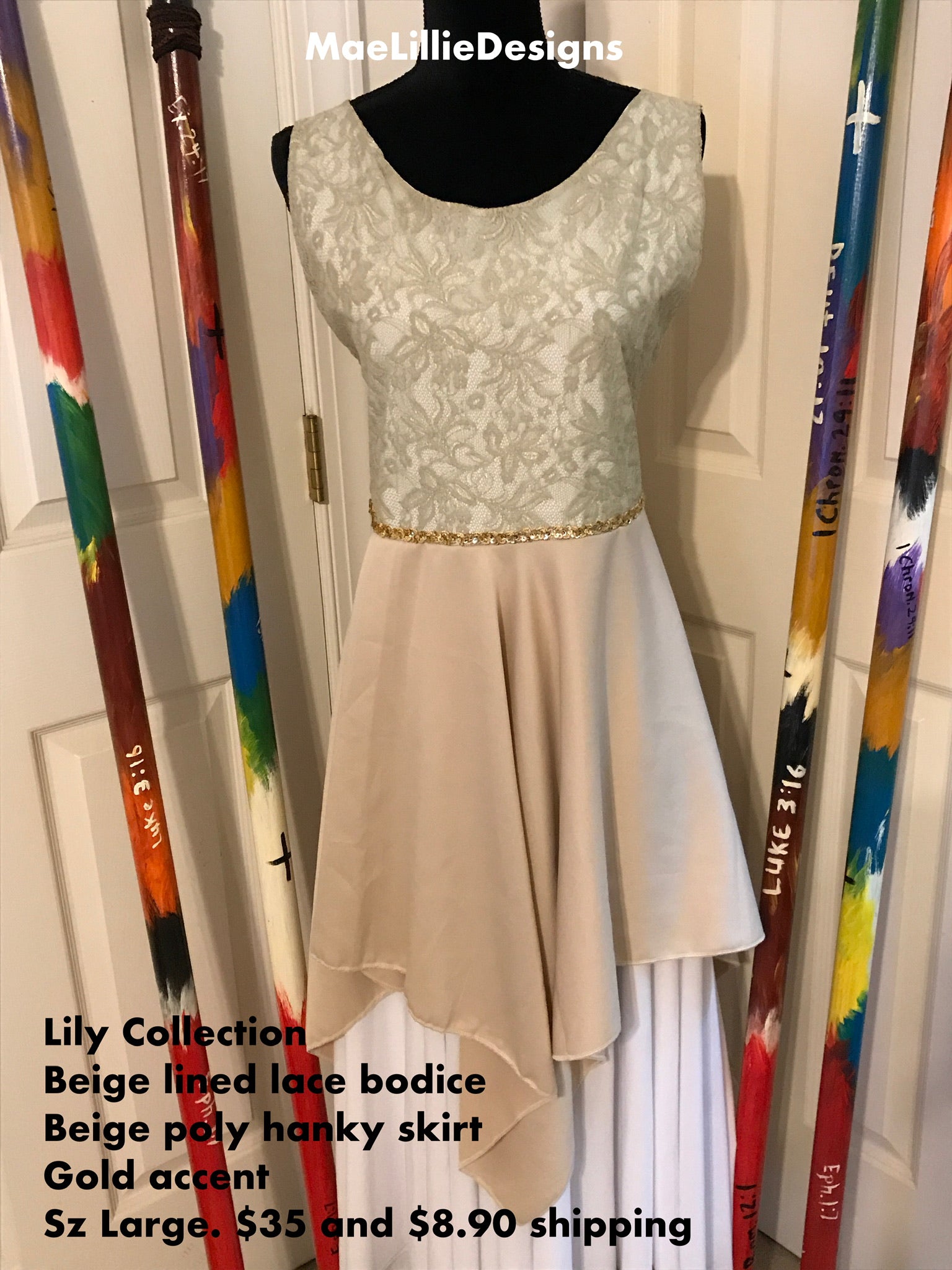 Lily Collection Overlay (Shown Sz Lge)