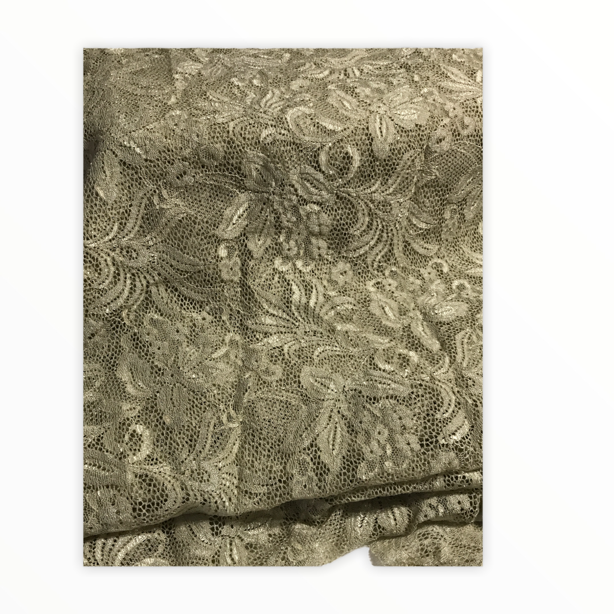 Light olive lace