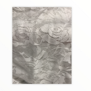 White rosette lace